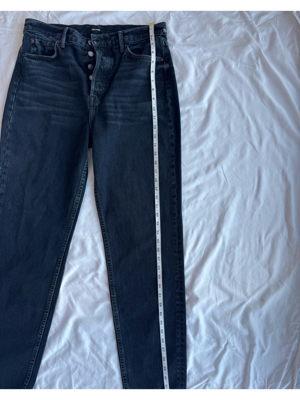 GRLFRND Devon High Rise Boyfriend Jeans Into The Abyss 28 - Picture 6 of 15